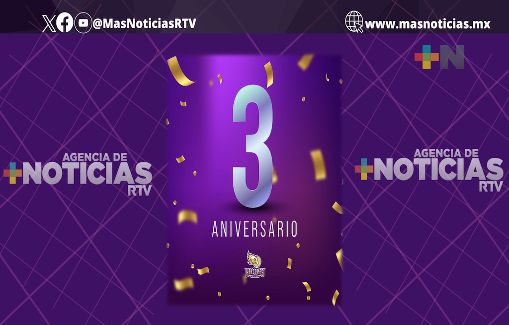 Halcones de Xalapa celebra tercer aniversario de su regreso a la capital